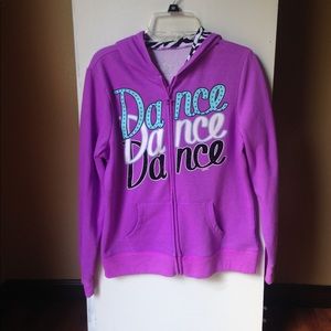 Justice Zippered Hoodie